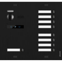 EVO Erweiterung EVO Türstationen, 8-Klingel, schwarz